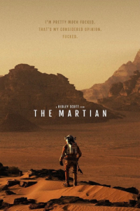 The Martian 2015 poster